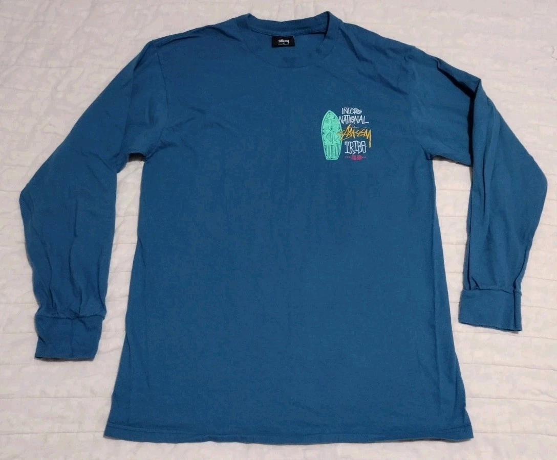 Stussy Long Sleeve Solid T-Shirts for Men for sale | eBay