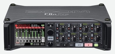 Zoom F8n Pro Professional Field Recorder/Mixer, Audio for Video, 32-bit/192...
