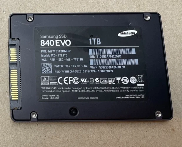 Samsung 840 Evo 1tb for sale | eBay