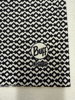 Buff Schlauchtuch/Neckwear/Halstuch, Schwarz-Weiß, UV High Protection, One Size