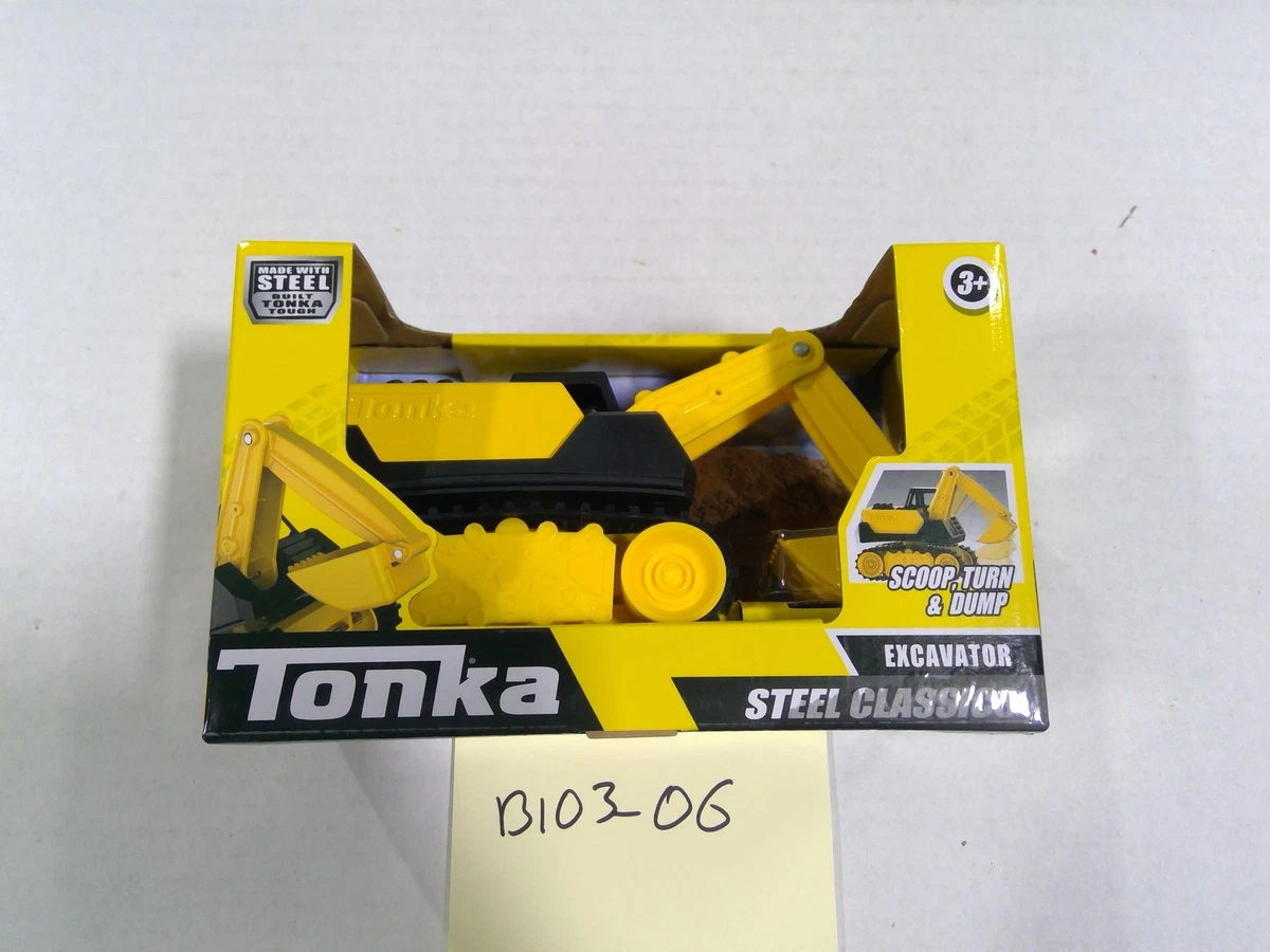 Tonka ショベルカー 黄色 Las mejores ofertas en Excavadoras Tonka amarillo diecast | eBay