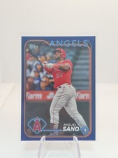 2024 Topps Update US292 Miguel Sano ROYAL BLUE SP. LA Angels
