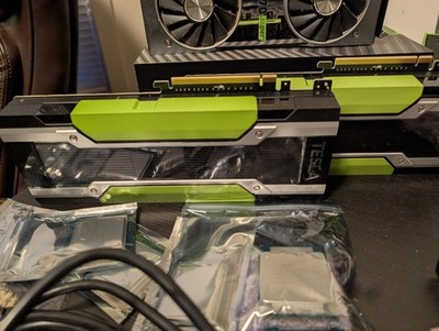  NVIDIA Tesla K80 GPU Accelerator Card, 24GB VRAM, Deep MachineLearning     
