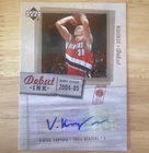 Upper Deck Rookie Debut Viktor Khryapa Trail Blazers Debut Ink Auto DI-VK