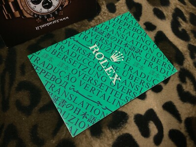 ROLEX TRANSLATION BOOKLET LIBRETTO 565.00.6 (für 564.00.6 Papier) DAYTONA,GMT