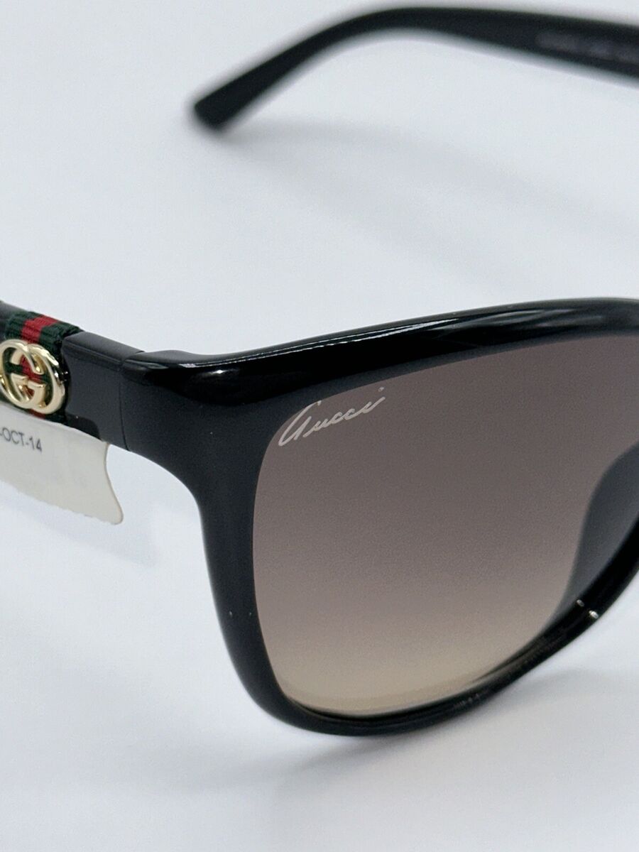 NEW Gucci GG3645/S D28ED - 56 GLOSS Black WOMAN Sunglasses NEW Gucci GG3645/S D28ED - 56 GLOSS Black WOMAN Sunglasses