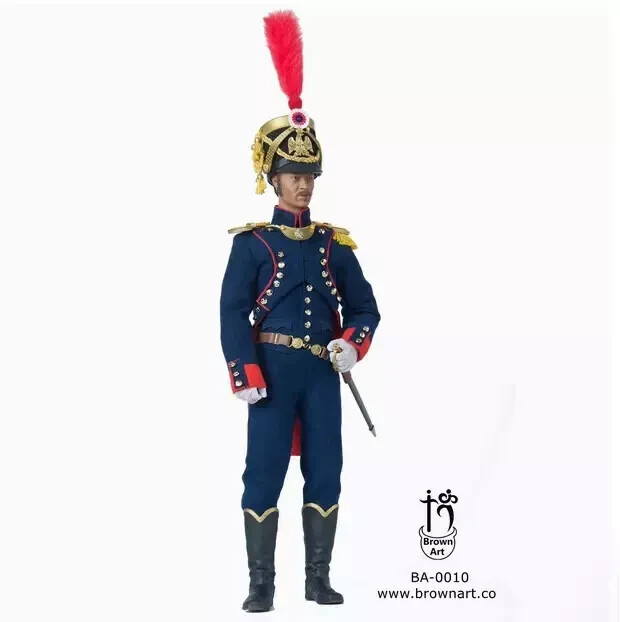 Brown Art 1/6 B-A0010 Imperial Guard Artillery Officer 12in Action Figure Model~