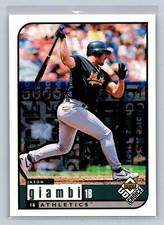 JASON GIAMBI 1999 UPPER DECK #121 PRIME CHOICE RESERVE SP 47/100 ATHLETICS