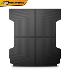 Black Tpe Truck Bed Mat Fits 2007-2019 Chevrolet Silverado Sierra 5.8 Ft Bed Black Tpe Truck Bed Mat Fits 2007-2019 Chevrolet Silverado Sierra 5.8 Ft Bed
