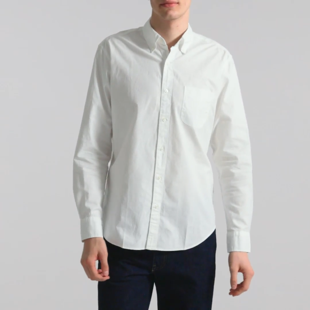 J Crew Broken-in organic cotton oxford shirt ~ Classic Fit