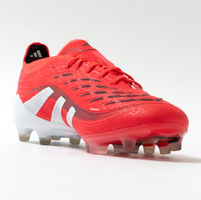 Predator Elite HG/AG レッド/ホワイト adidas Soccer Cleats PREDATOR ELITE HG/AG Lucid Red/White