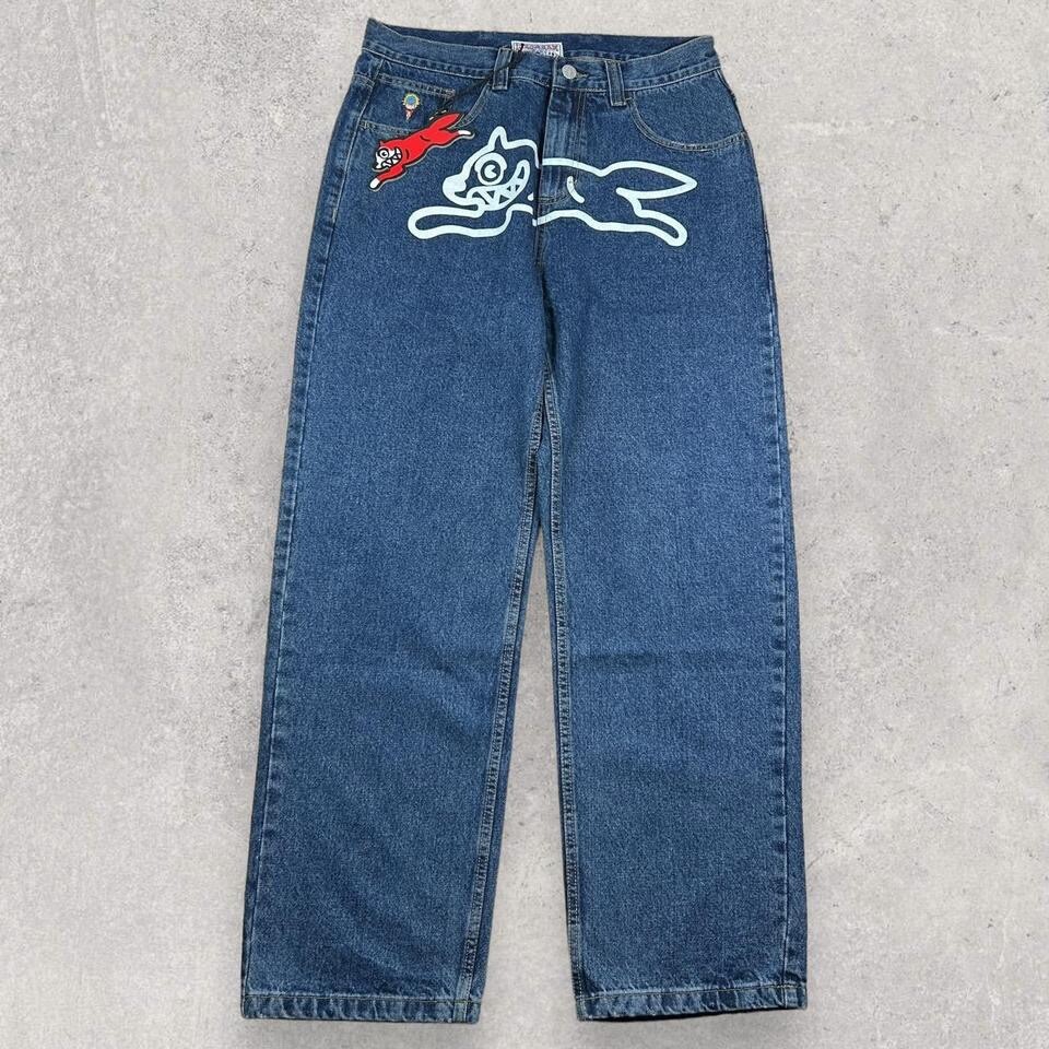 Billionaire Boys Club BBC Running Dog Wide Fit Denim Jeans