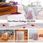 20/50/100 tea bag Heat sealing filter paper clean Loose bag String Teabag Herb