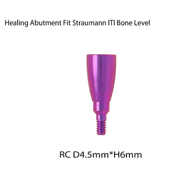 Dental Healing Abutment Healing Closure Caps Straumann ITI Bone Level NC/RC
