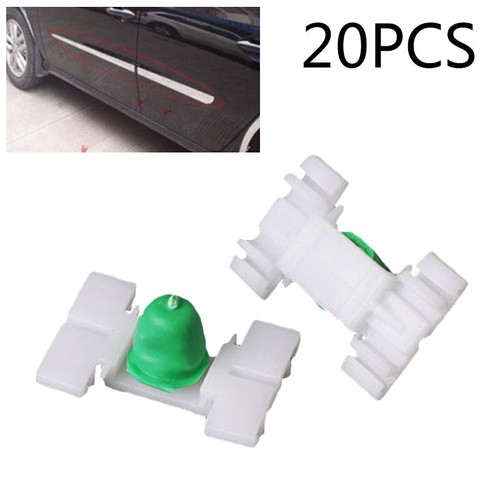 20x Car Exterior Door Fender Moulding Trim Clips For E36 E46 323/325
