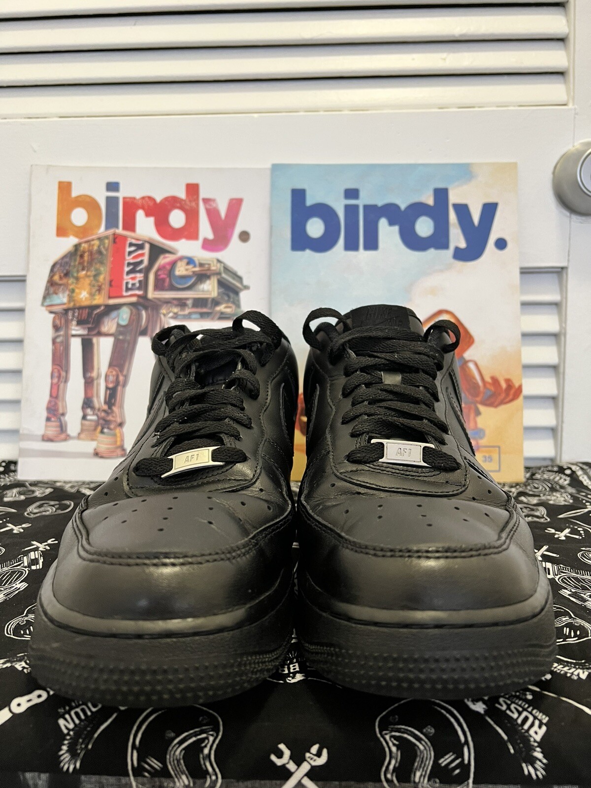 Size 12 - Nike Air Force 1 Triple Black - CW2288-001 for sale online | eBay