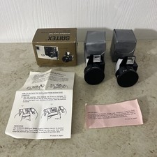 Saitex Auxiliary Lens Set Telephoto  Wide Angle Lenses for Kodak Disc Cameras