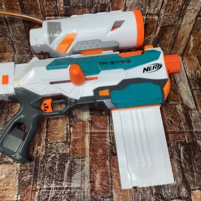 Nerf Modulus Tri-Strike - Gun/ Clip/ Stock Hasbro 2015 | eBay