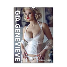 Sexy Erotic Gia Genevieve Calendar 2027/8 Personalised Choose Start