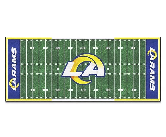 Los Angeles Rams Football Field Runner Rug