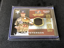 D.J. Peterson 2013 Panini USA Baseball Champions Game Gear Relic