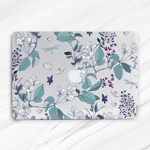 macbook flower case