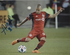 Toronto FC Auro Junior Autographed Signed 8x10 MLS Photo COA