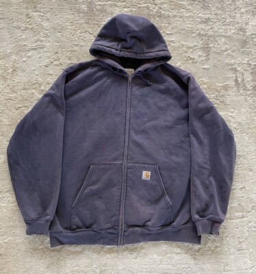 Sun faded distressed hoodie XL