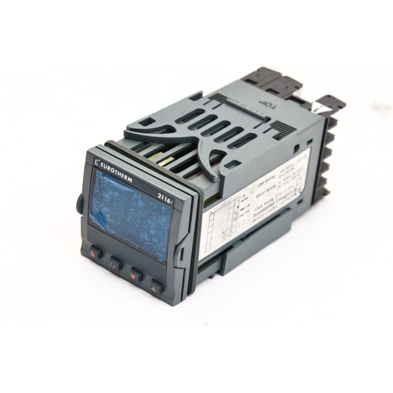 Eurotherm 2116i/AL/VH/FRA/KL/XX/Z/0/100/C/R7/XX Temp controller 2116i (B1003)