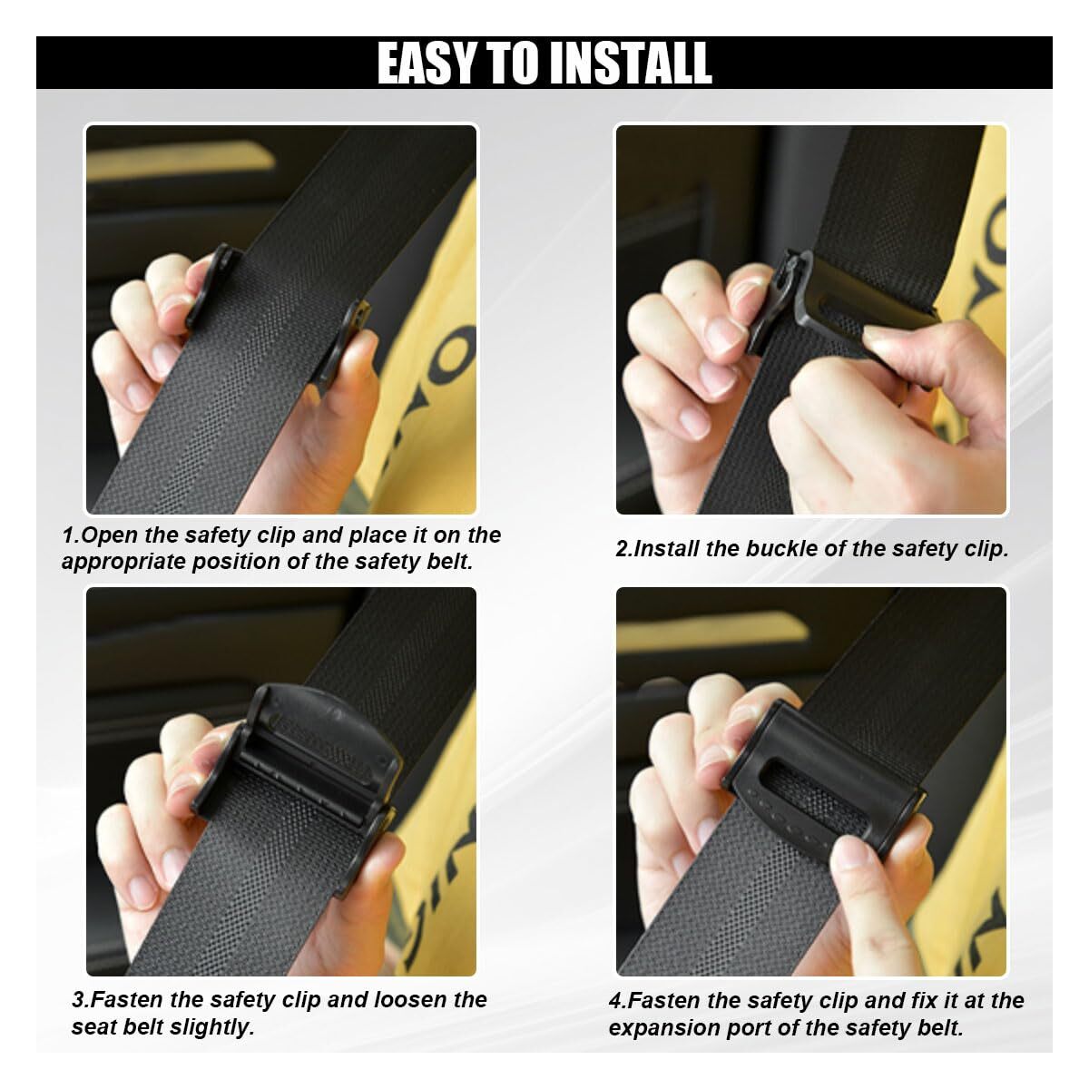 Shoulder Belt Positioning Seat Belt Attachment For Toddlers Seat