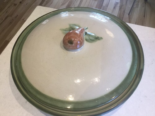 John B Taylor Louisville Pottery Harvest Covered 11” Dish 
