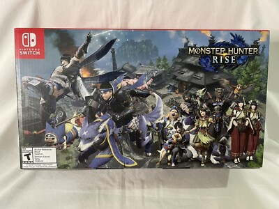 Nintendo Switch Monster Hunter Rise Deluxe Edition Console for