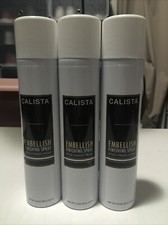 3 PACK Calista Embellish Finishing Hairspray Style-Finish-Hold - 10 oz New