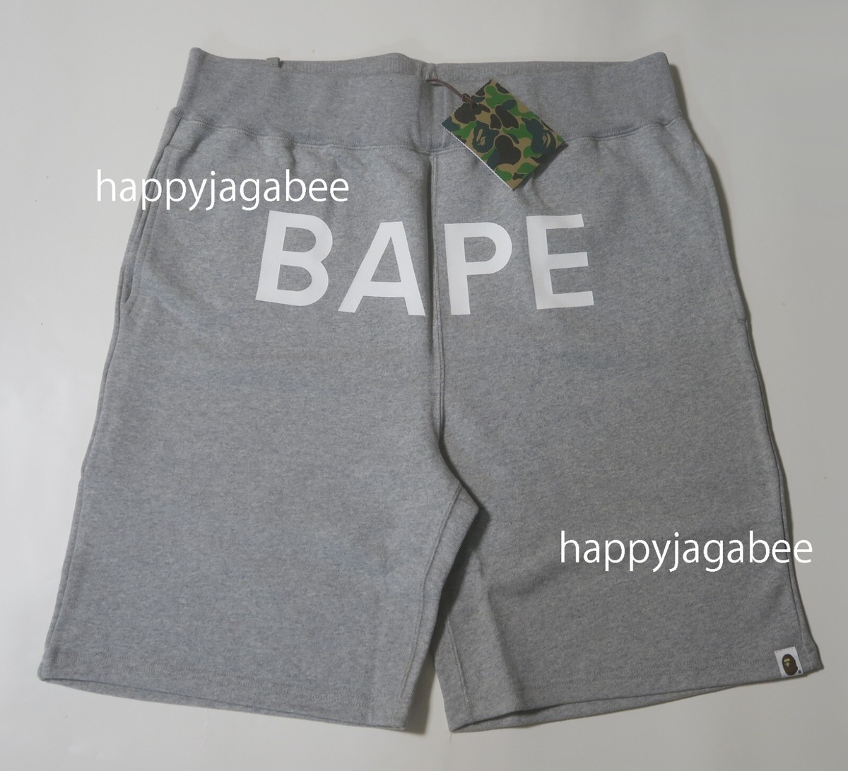 A BATHING APE Men's ONLINE EXCLUSIVE BAPE SWEAT SHORTS 1J25153001