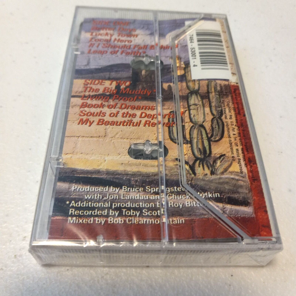 Bruce Springsteen Lucky Town Cassette - New Sealed - Image 2 of 4