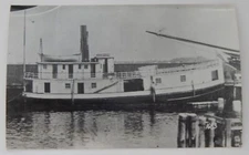 Steamship Steamer MARGARET A. ACTON real photo postcard RPPC