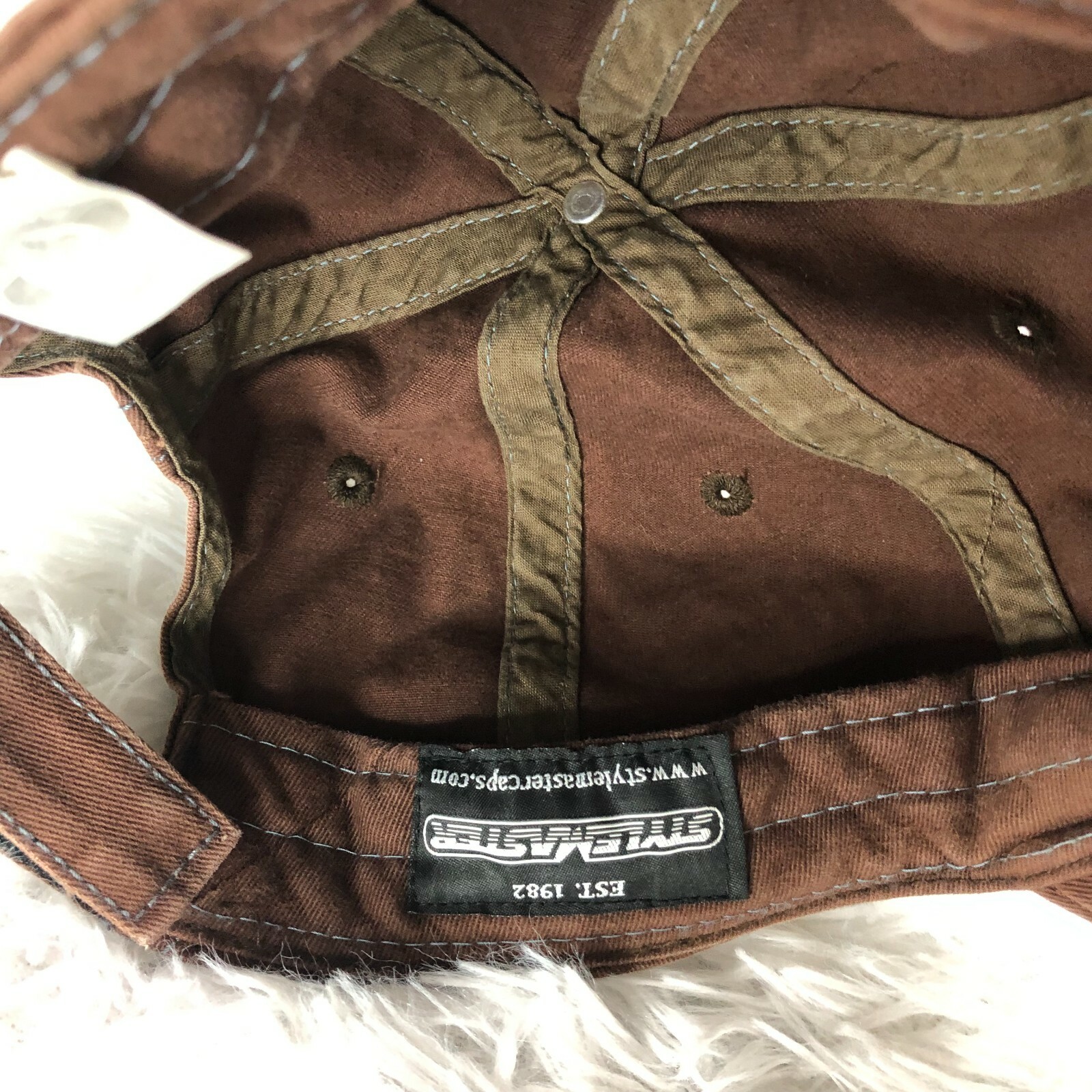 Bud Light Strapback Hat Cap Brown - image 8