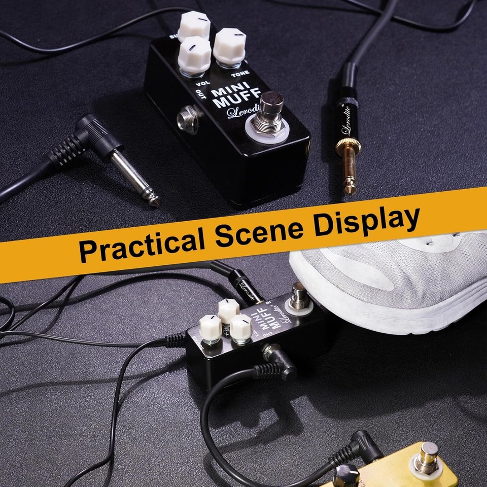 Fuzz Mini Muff Guitar Effect Pedal Electric Guitar Distortion True