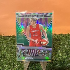 2021 WNBA Panini Prizm - ELENA DELLE DONNE - Green ‘Fearless’ Mystics