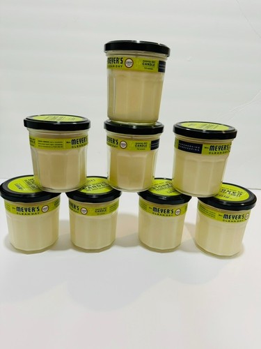 8er Pack Mrs Meyers Zitrone Eisenkraut Duft Soja Kerze - 7,2 Oz.