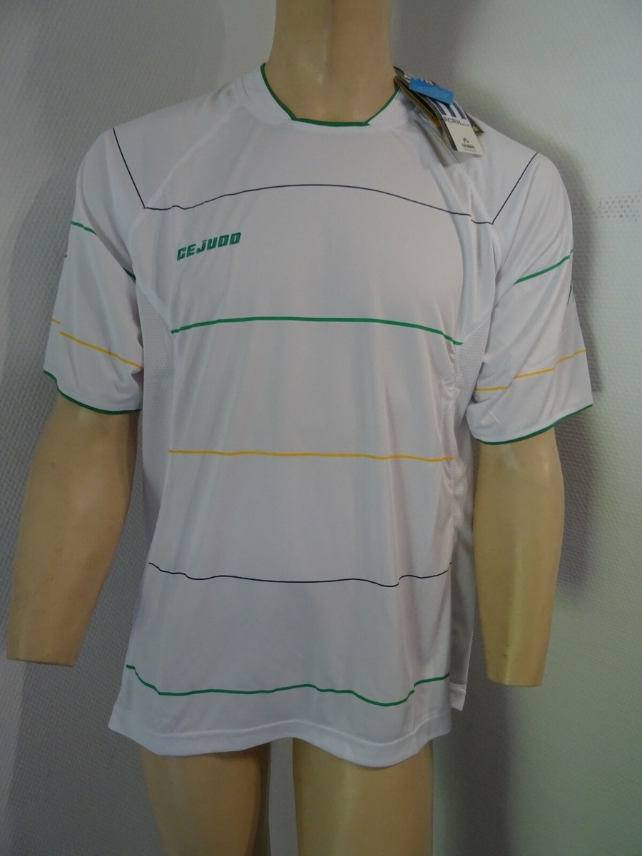 Maillot D’Entraînement Football Homme Cejudo – Blanc/Rouge Lasers – Taille XL