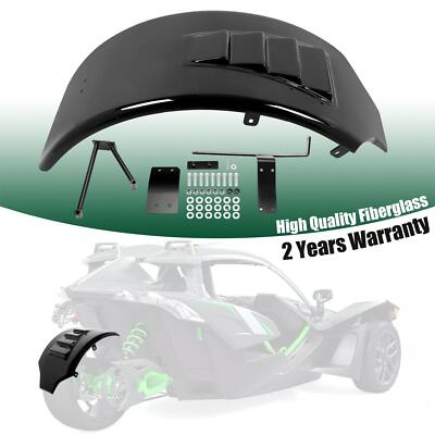 Black Rear Fender For Polaris Slingshot Base SL SE LE2015-2018 2019 Hugger style