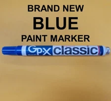 NEW Diagraph GP-X MSP Classic Industrial Xylene Paint Pen Marker - Dark Blue