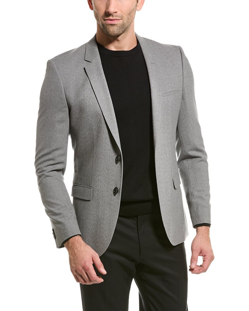 Hugo Блейзер мужской из полушерстяной ткани Hugo Boss Серый 40Р 43090₽