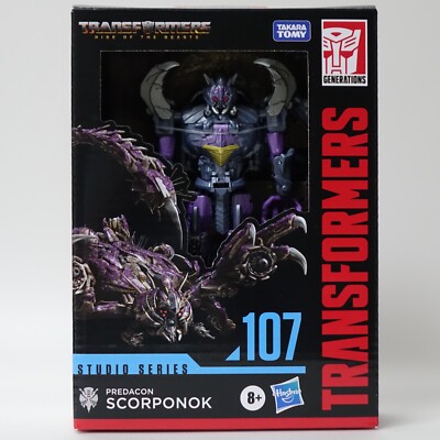 NEW TRANSFORMERS STUDIOS SERIES 107 RISE OF THE BEASTS SCORPONOK