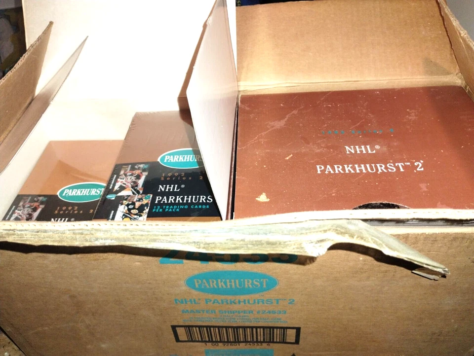 (2) 1991-92 Parkhurst Hockey Series 2 Sealed boxes Hasek R/C And Others *look* - Image 4 of 4