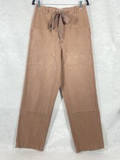 Free People Hayden Pants Women  s Small Brown We The Free Cargo Utility Loose New