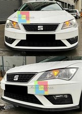 SEAT LEON 5F LAME SOUS PARE-CHOC AVANT EN ABS SPORTIF SPLITTER NOIR