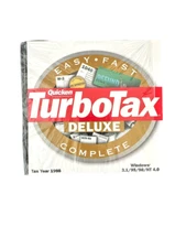 Quicken TurboTax Deluxe Tax Year 1998 Win 3.1/95/98/NT 4.0
