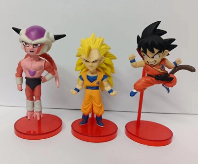 Lot De 4 Figurines Dragon Ball Z – Banpresto WCF – Neuves Sous Blister
